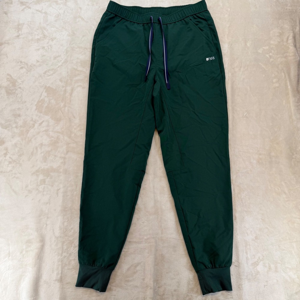Figs Dark Green Track Joggers